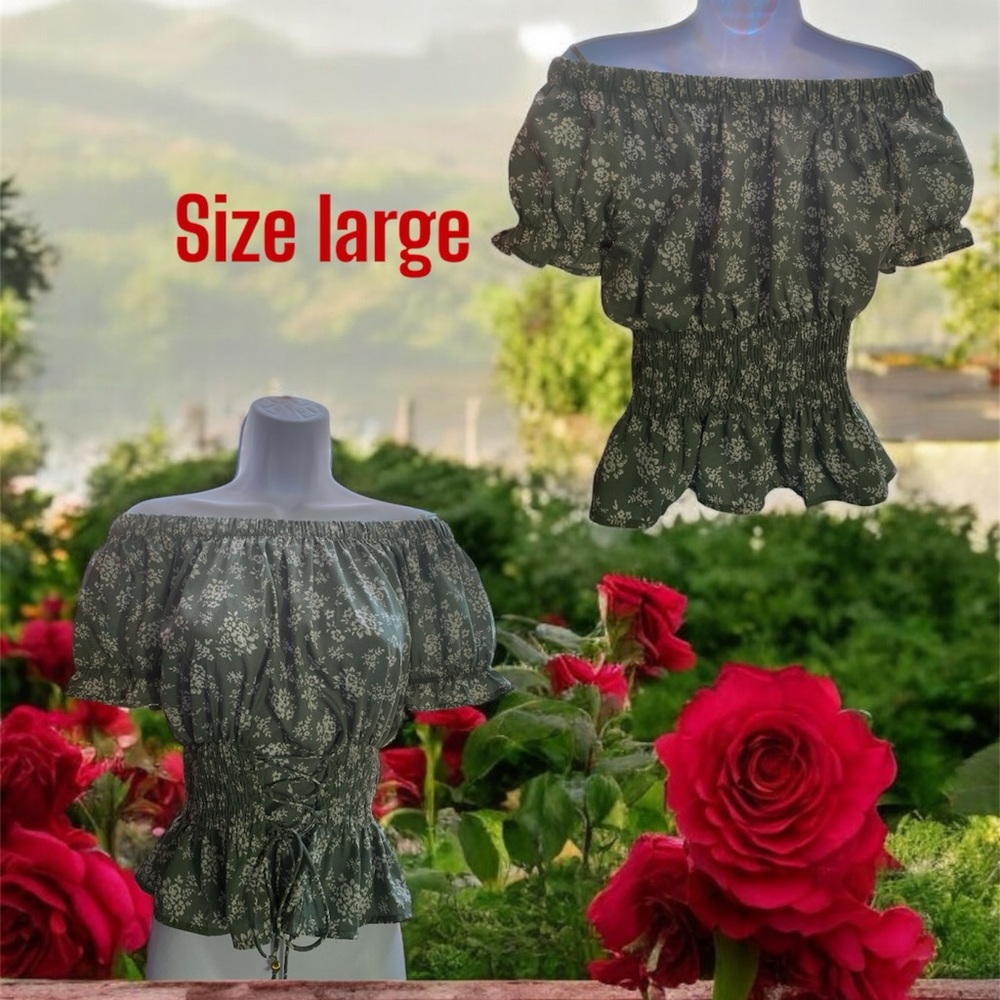 semi-new blouses size large